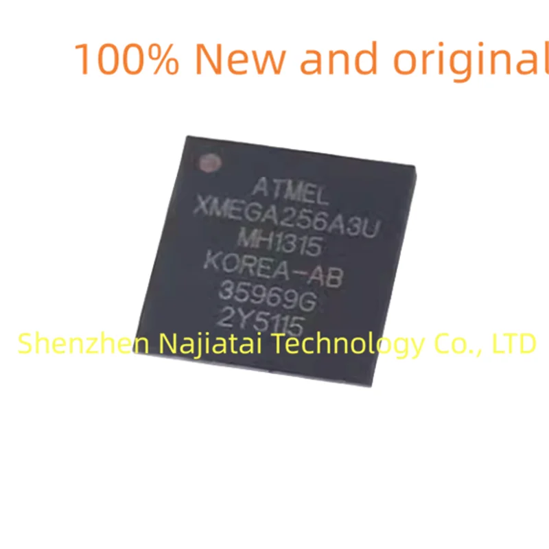 

5PCS/LOT 100% New Original ATXMEGA256A3U-MH ATXMEGA256A3U XMEGA256A3U QFN64 IC Chip