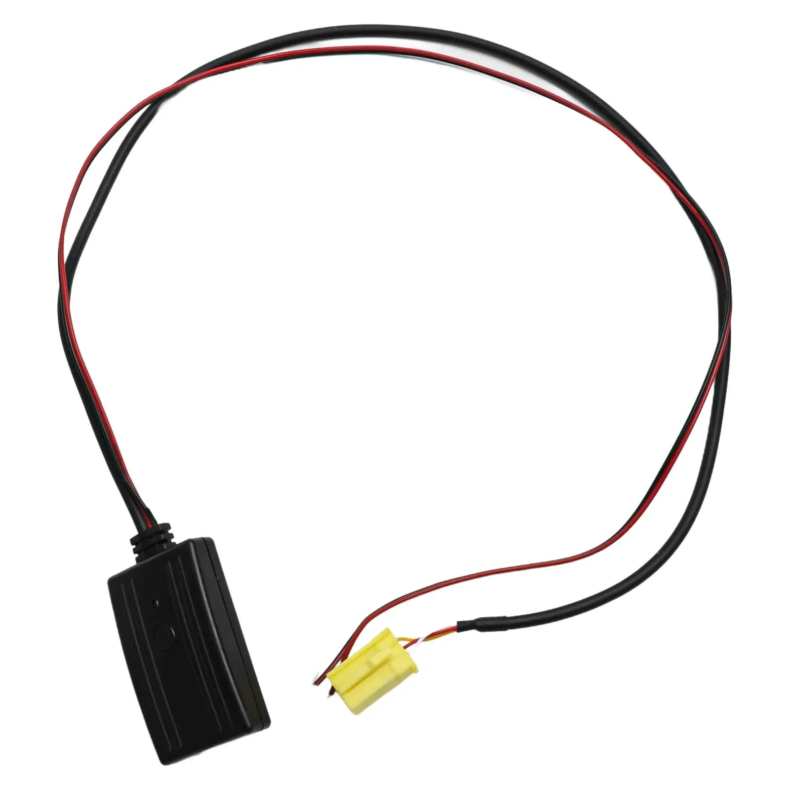 Car Audio Solution Black AUX Input Adapter Car Audio Connector Made Of ABS Material Quick Installation Process