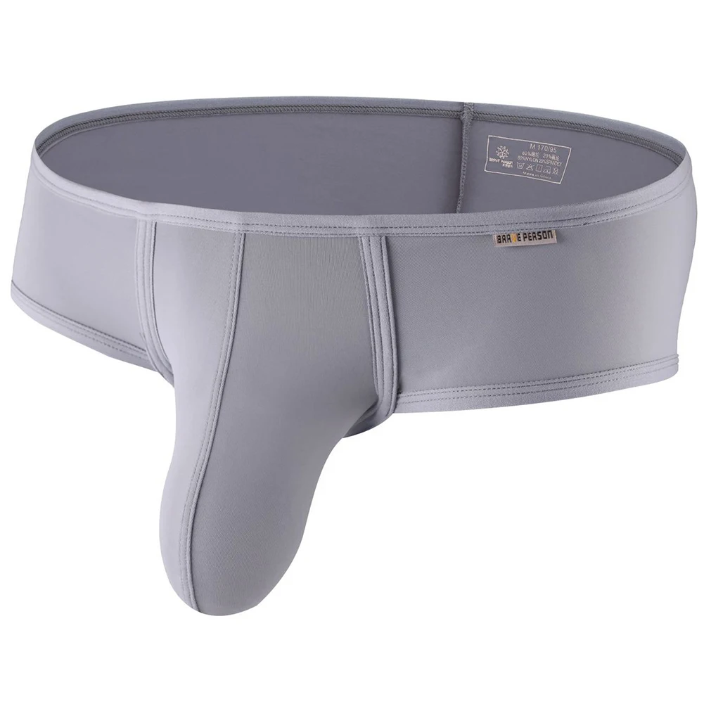 Breathable Underpants Ice Silk Boxer Daily Use Sport Activities Classic Style Low Rise Fit New Condition Pouch Design Sizes S-XL