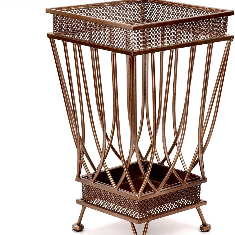 

Nordic simple light luxury hotel lobby umbrella frame factory shopping mall umbrella storage frame wrought iron creative umbrel