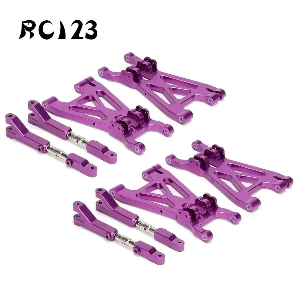 

Aluminum Alloy Front+Rear Upper+Lower Completed Suspension Arm Set #85238 FOR RC Car 1/8 HPI SAVAGE 21 25 SS 3.5 4.6 FLUX X XL