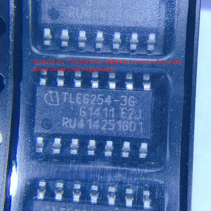 10PCS/LOT TLE6254-3G TLE6254 SMD SOP14 Automotive Computer Board Driver Chip Integrated IC