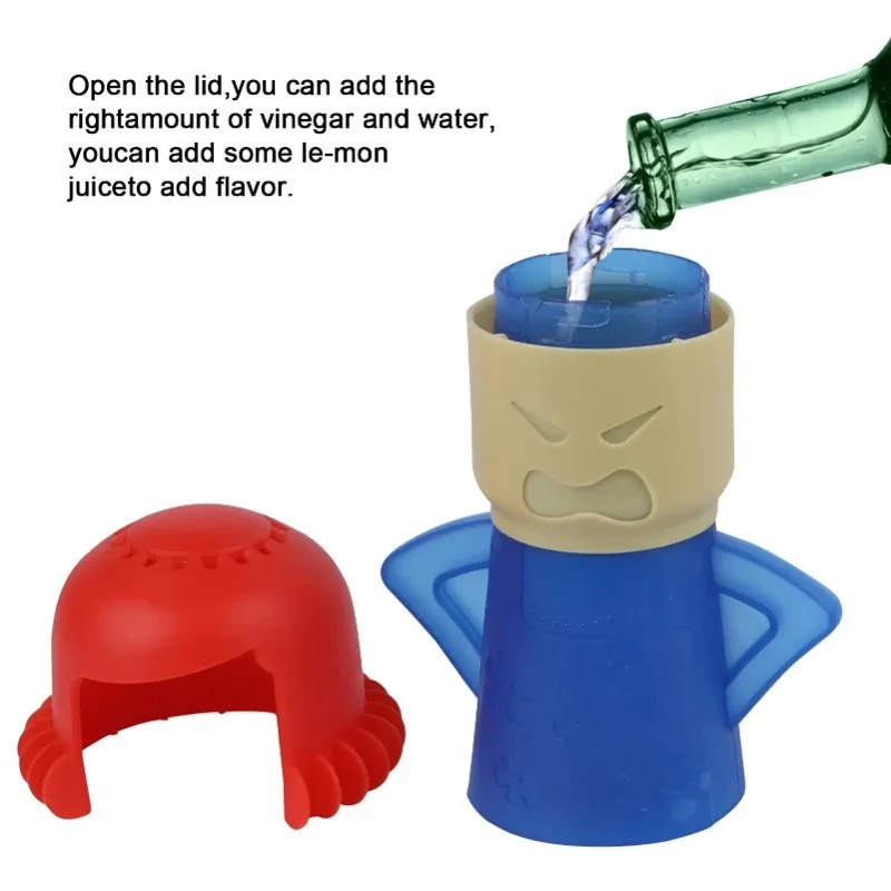 1pc Microwave Cleaning Lady Refrigerator Cleaning Deodorization Creative Shape Spray Type To Remove The Smell of Kitchen Gadgets