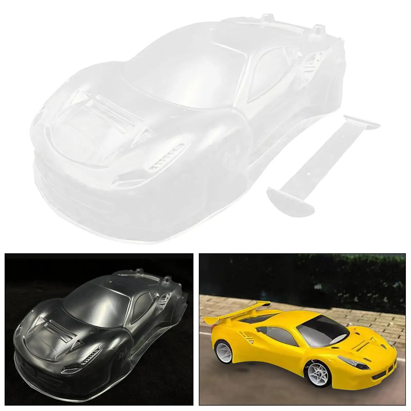 1:12 Schaal RC Auto Carrosserie 208mm Wielbasis 208mm RC Model Speelgoed Accessoires Kinderen