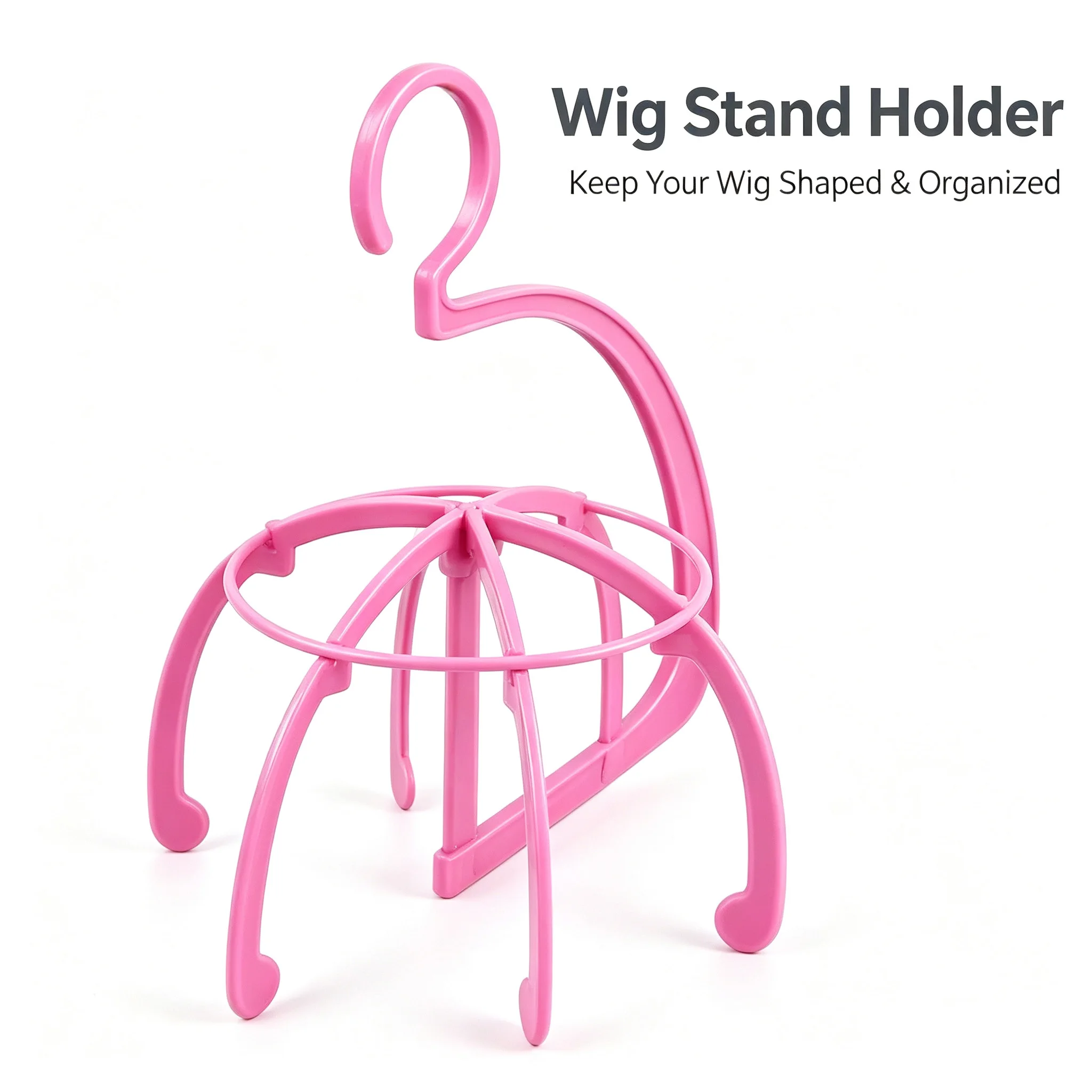 Wig Stands for Multiple Wigs Hanger Display Rack