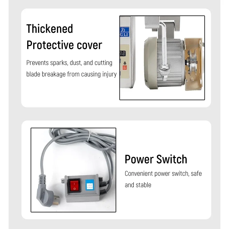 400W 550W 750W 1100W Servo Motor Industrial Sewing Machine Energy Saving Servo Motor For Sanding Belt Machine / Grinder