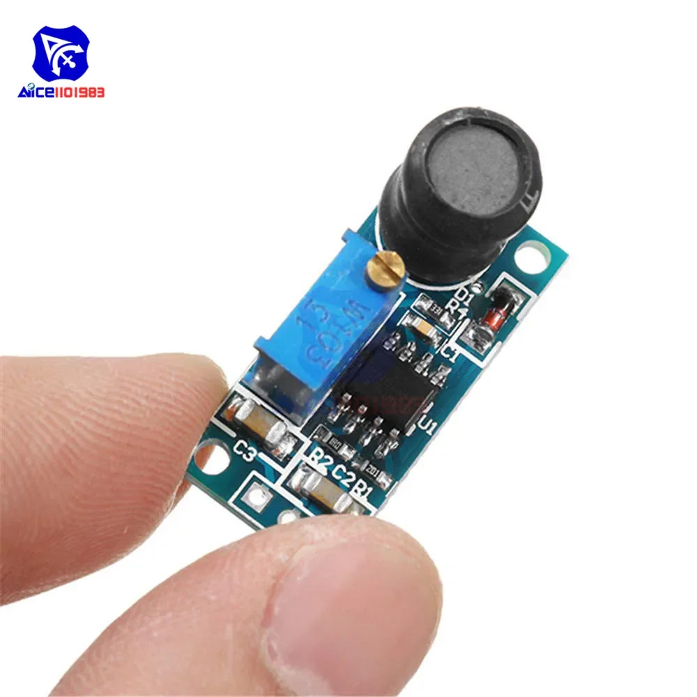 diymore DC DC Converter MC34063A Step Up Boost Module 3.6V-30V to 3.8V-36V  Adjustable Boost Module Board