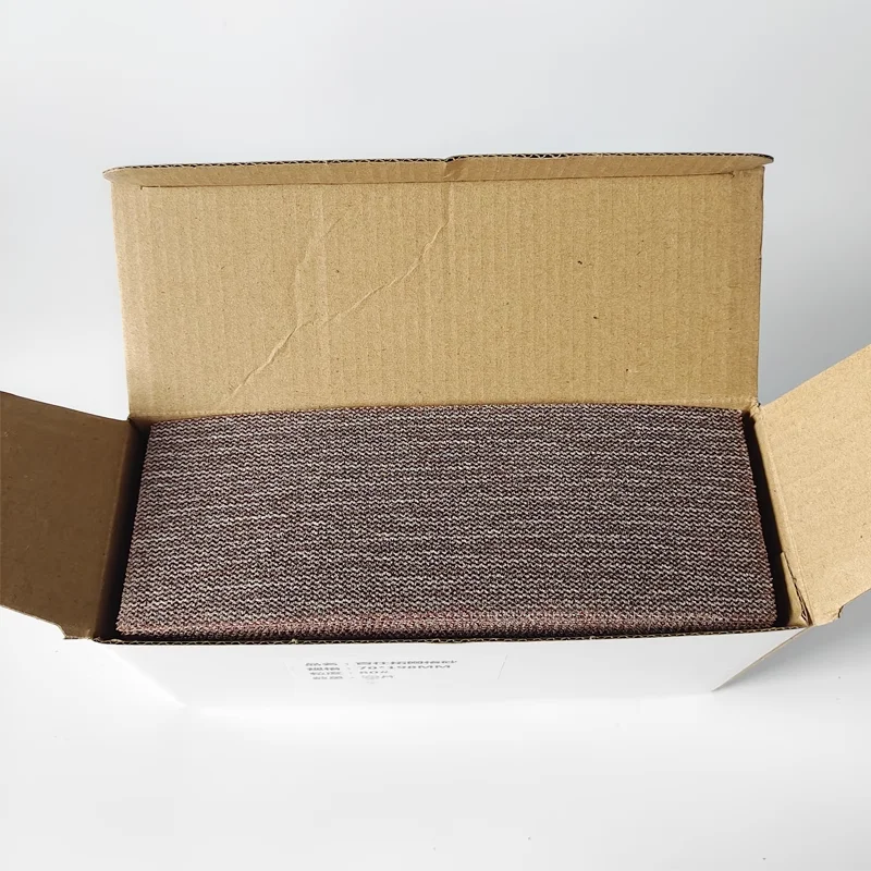 

70/198mm Rectangular Grid Sandpaper Mesh Sand Dust-free Grinder Vacuum Dry Grinding Head Suitable for Mirka Grinder 80-400 Grit