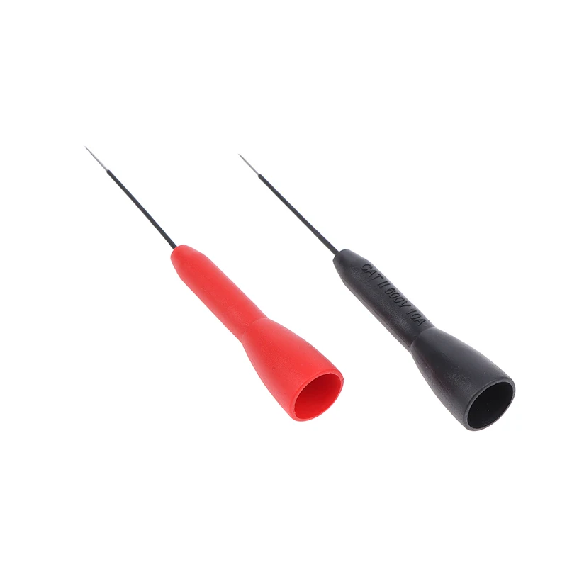 1Pair Non-destructive Multimeter Test Needles 0.7MM Flexible Extension Replacement Probe Multimeter Test Probes Auto Tools