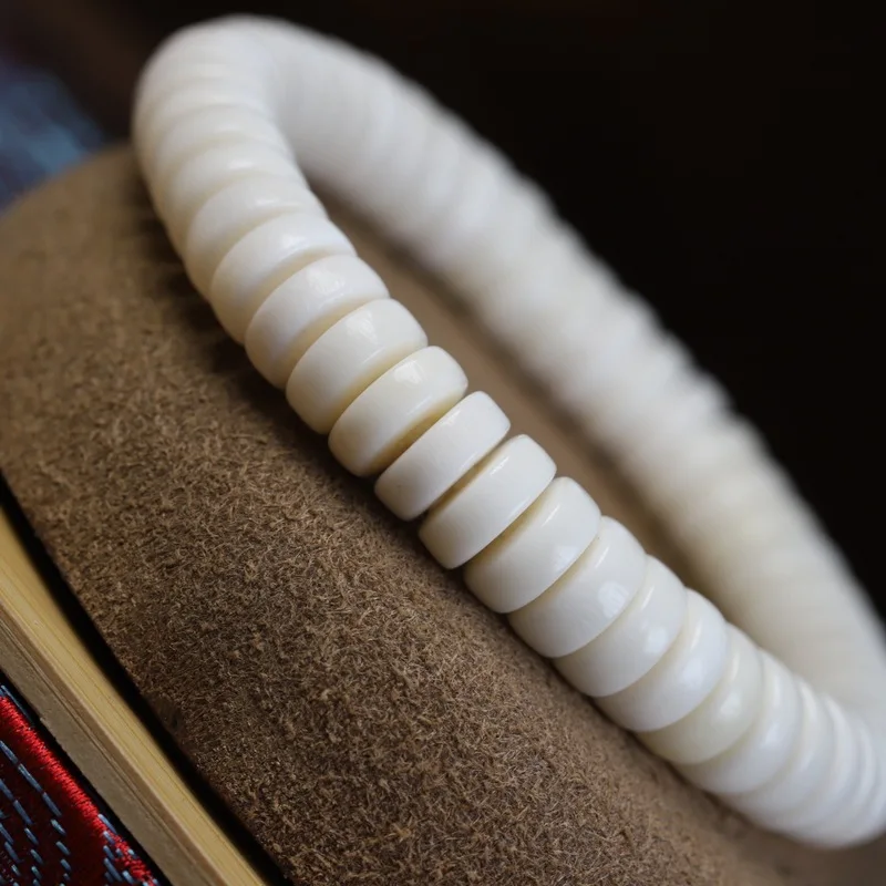 Natural bead handheld antler abacus beads exquisite bracelet