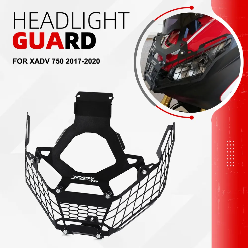 

X-ADV 750 Headlight Guard For HONDA XADV 750 2017 2018 2019 2020 Motorcycle Accessories Headlamp Grill Head Light Protect Cover