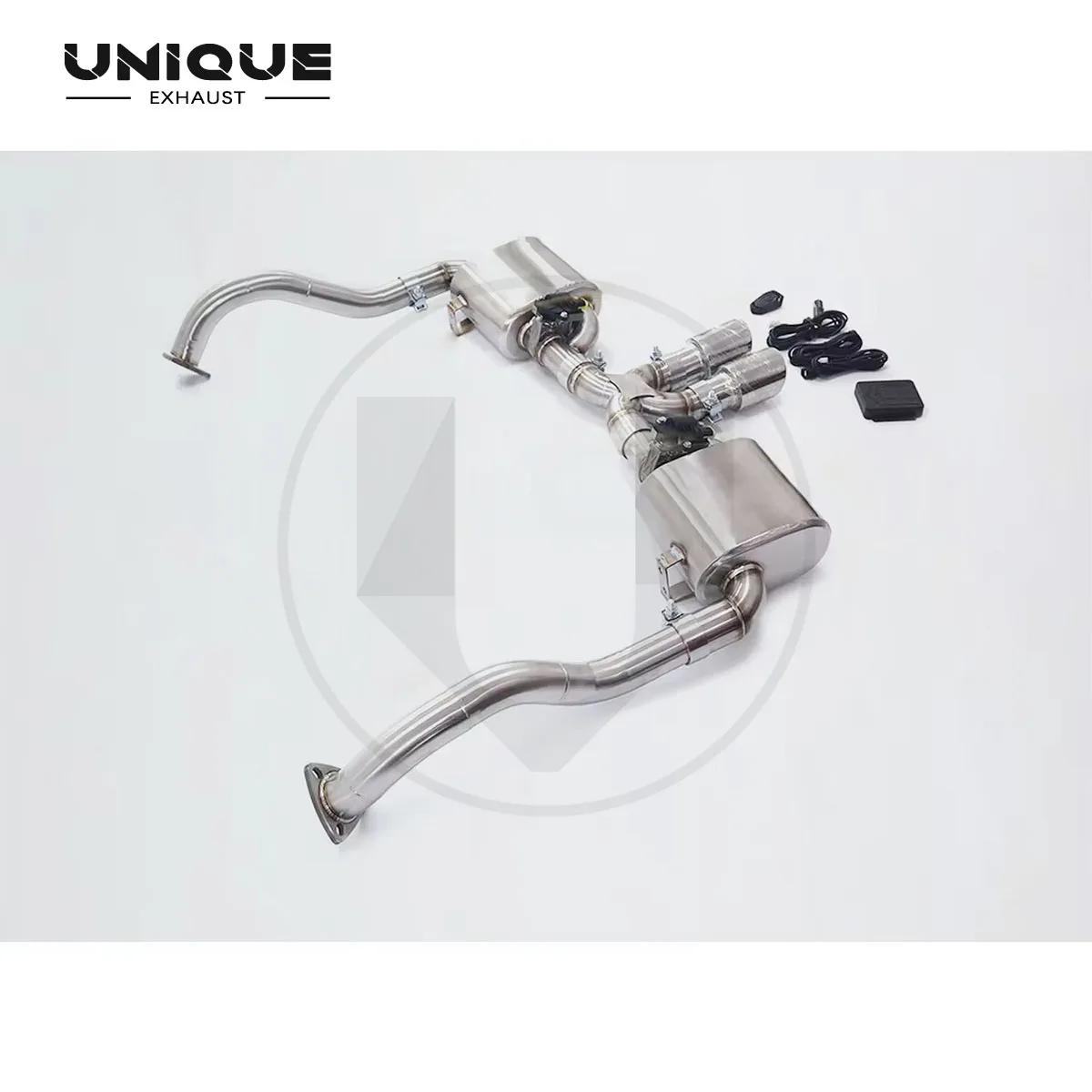 

UNIQUE suitable for Porsche Cayman 987.2 exhaust after muffler vacuum valve SS304 valve exhaust
