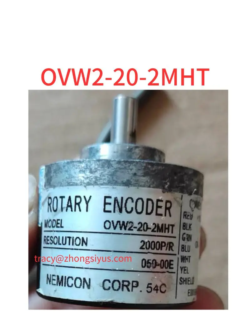 

Used internal coded encoder OVW2-20-2MHT 2000P-R encoder test OK