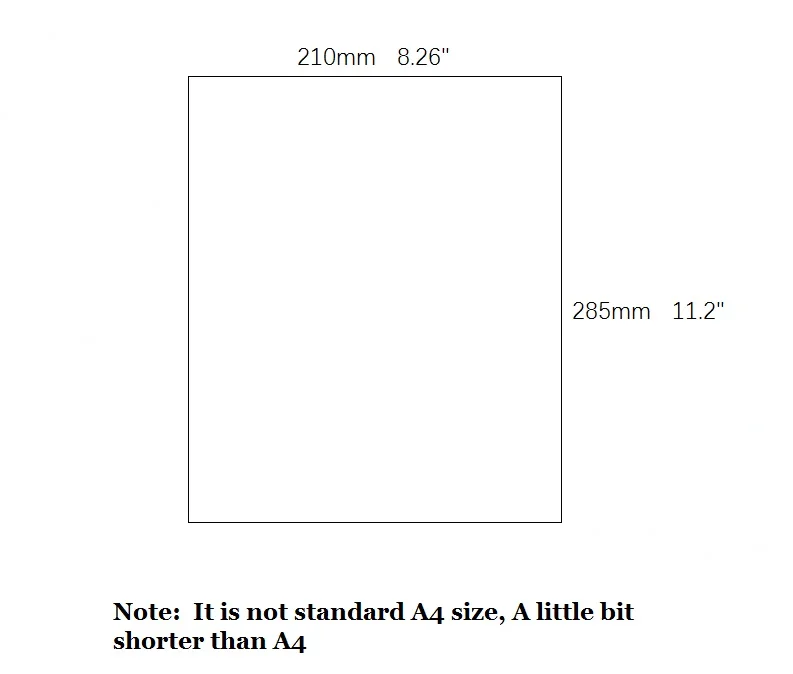 Size 210*285mm 240GSM Plain White Matte Thick Card Cardstock For Paper Craft 10/20/50 You Choose Quantity