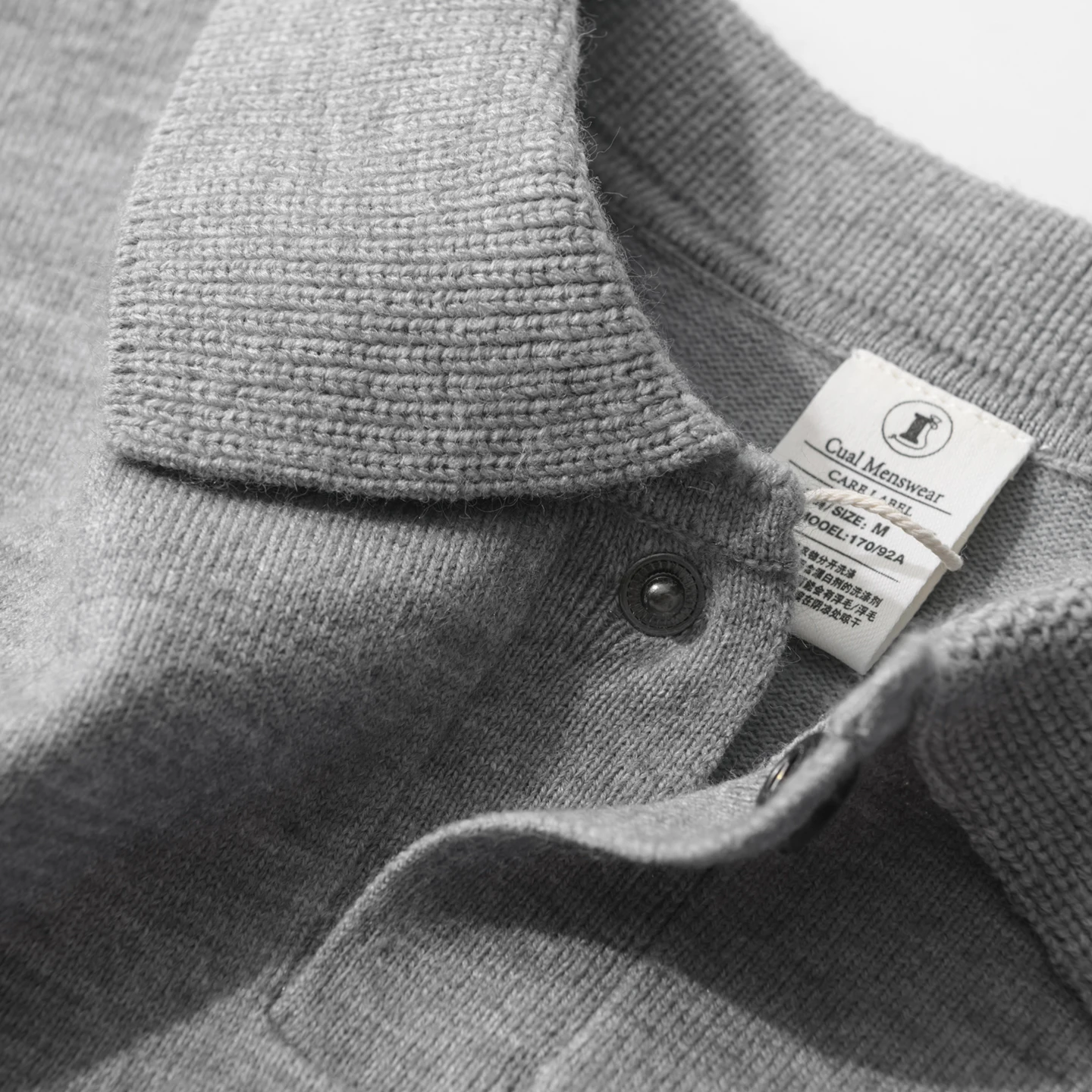 Warm Knitted  Shirt for Men Casual Turn-down Collar Business Casual Style Thickened Autumn Winter Fashion Men's Sweater