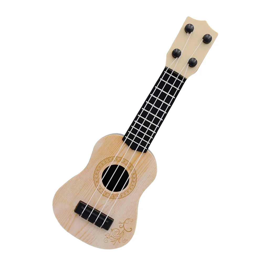 

Ukulele Toy Musical Instruments Playthings Simulation Toys Playing Guitar Children Model Models Plastic