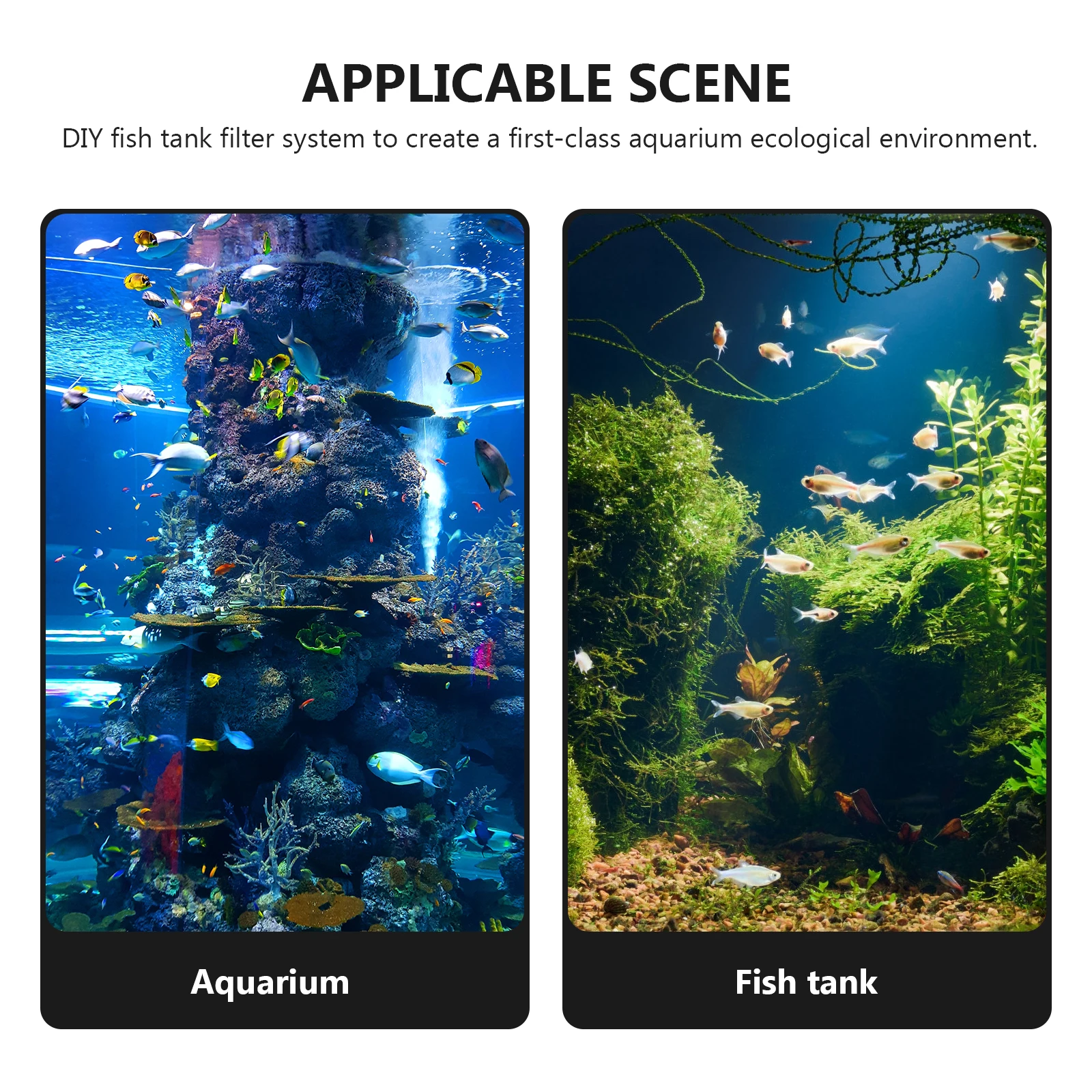 

10 Pcs White Fish Tank Filter Pad Bottom Diving Aquarium Supplies Isolation Plates Multi Hole Strong Support Pet