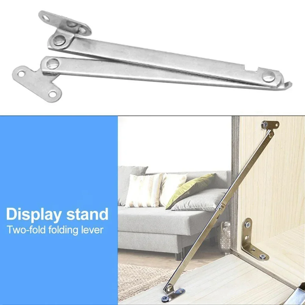 High Quality Brand New Door Stay Durable Folding Left&Right Lid Lift Up Movable Stainless Steel Support Tatami