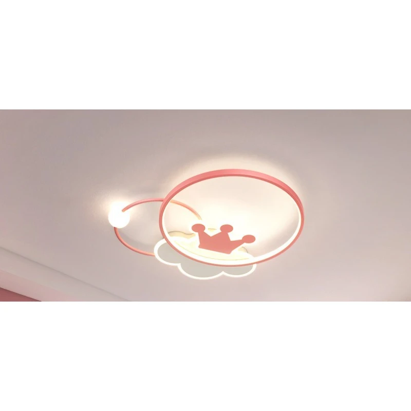 

Светодиодный потолочный светильник для детей, детская комната для девочек, спальня, кабинет, облако, потолочный светильник в форме сердца, розовая детская звездная люстра, светильник