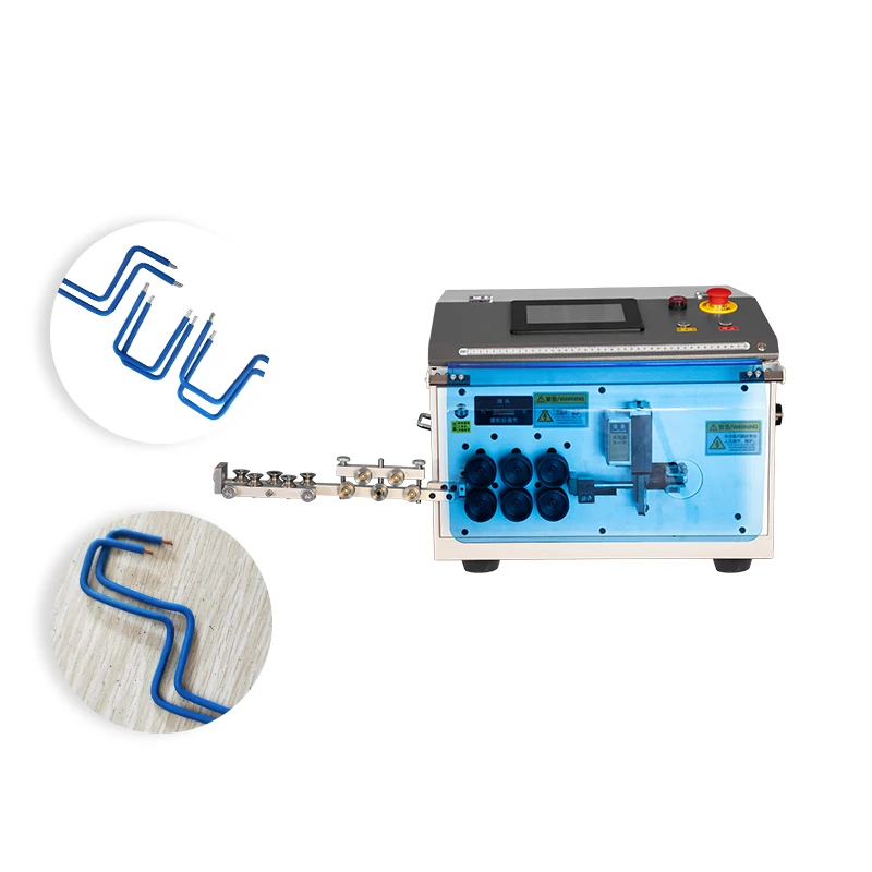 TR-880Z Automatic Computer Strip Cable Machine Double Side Cable Stripping Machine 35mm2 Wire Bending Machine With Stripping