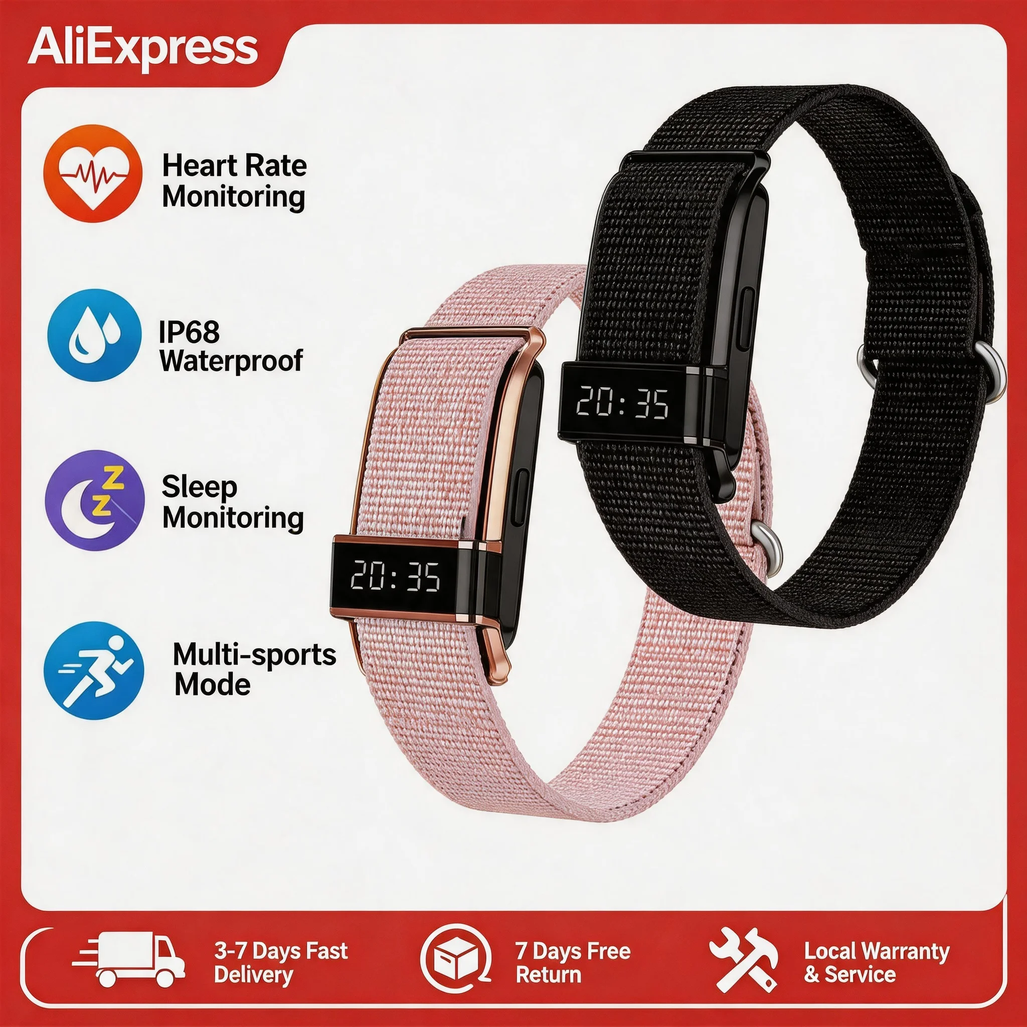 Bracelet intelligent ILUKA S18, luxe, GPS 5.2, tracker de santé, étanche IP68, moniteur de fitness, fréquence cardiaque, oxygène sanguin, suivi du sommeil