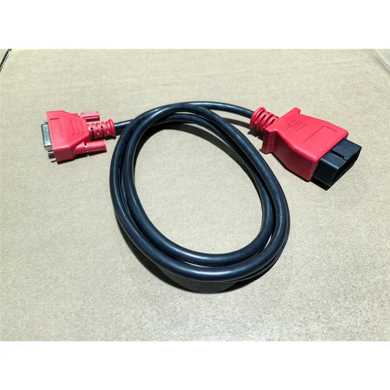 

PIN-разъем DB26 к 16-контактному кабелю OBD2 для Autel Maxisys Pro MS906/908 MS905 DS808, основная тестовая линия, автомобильный сканер, 26-контактный переносный провод