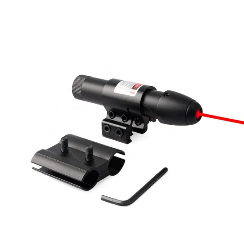 No Battery Laser Sight Red Laser Calibrator Red Light Laser Sight Fit for 11/20mm with Mount