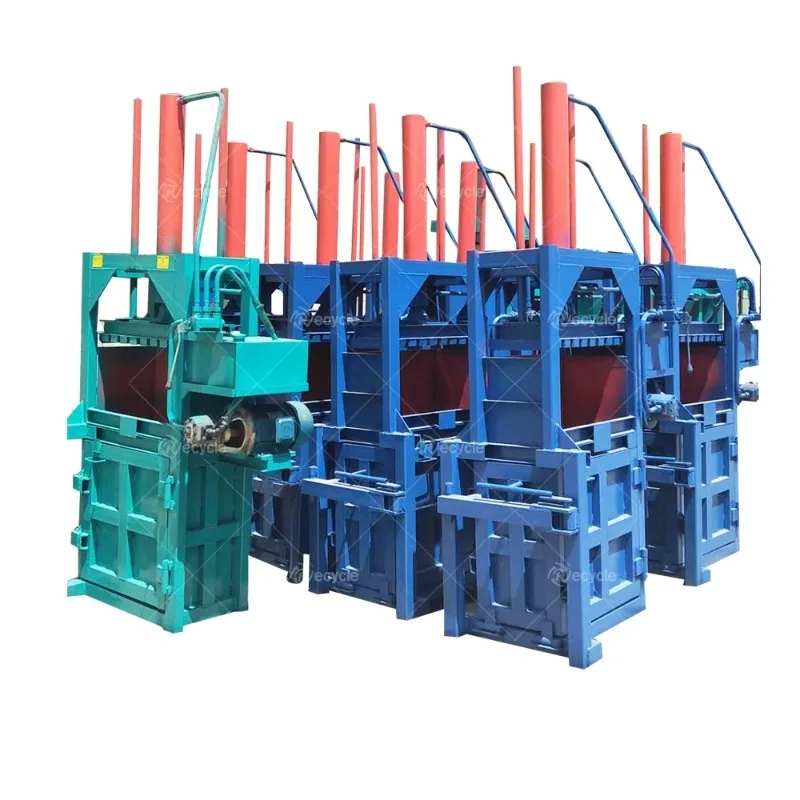 YG Vertical Hydraulic Waste Paper Baling Press Machine Carton Baler Machine Clothes Bale Machine