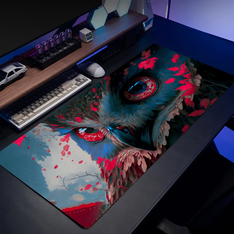 

XXL Dark Extra Large Gaming Mat Non-Slip Rubber Design Stitched Edge Mouse Pad Computer Keyboard Desk Mats Esports Gamer 90*40cm