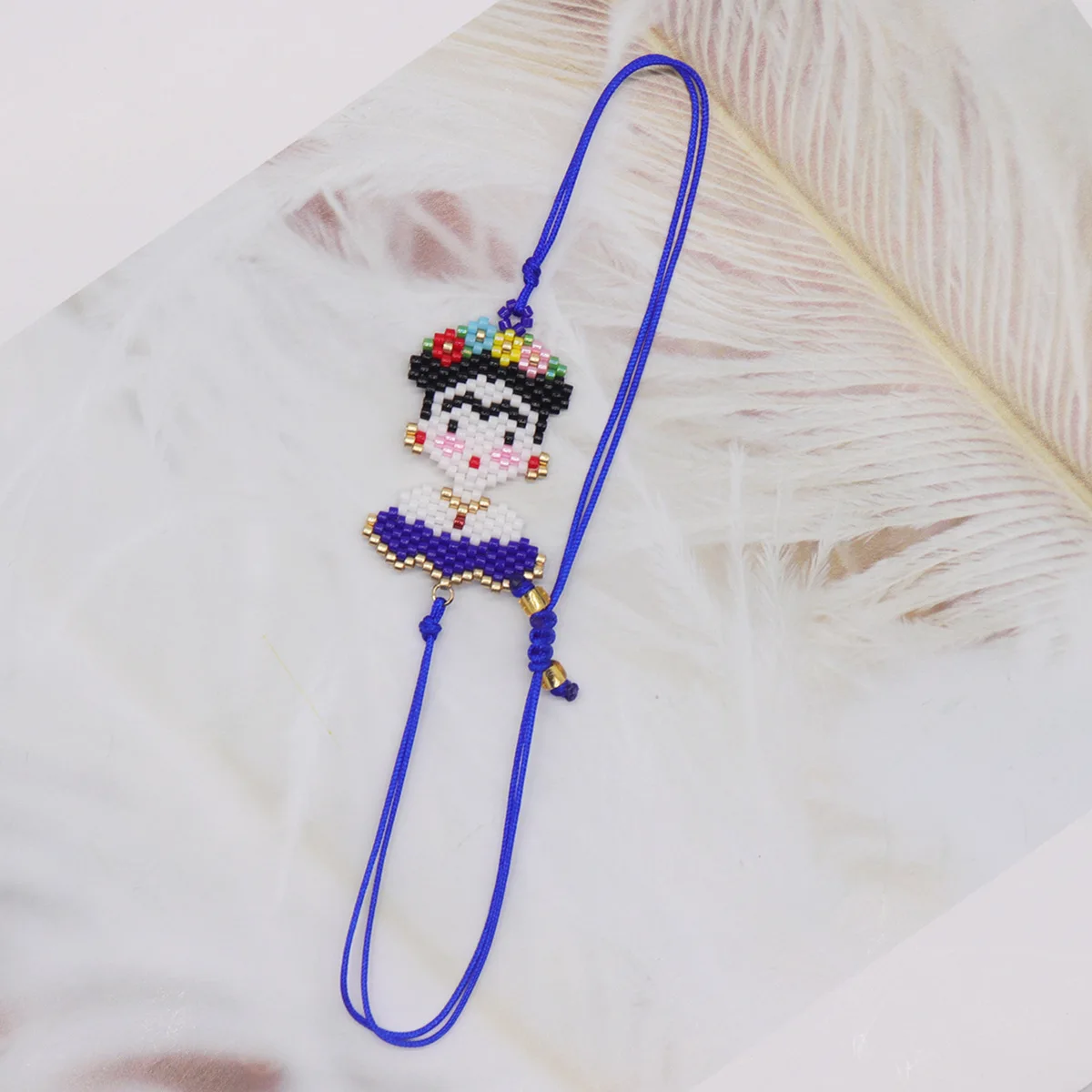 Mosengkw INS Fashion Frida Design Miyuki Bracelet Boho Handmade Personality Ethnic Style Rice Bead Bracelet