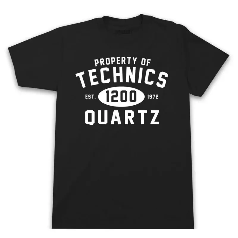 Property Of Technics 1200'S T Shirt Dj 1200 Turntable Music