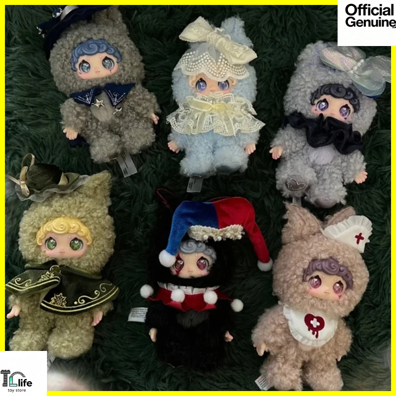 

Liite Magic Genie Series Виниловая слепая коробка для лица Кукла Подвеска Mystery Box Сюрприз Kawaii Аниме Фигурки Новогодний сюрприз Подарочные игрушки