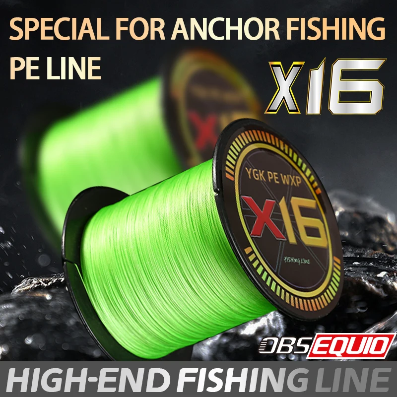 NEW Upgrade X16 Multifilament Multicolor Braided PE Fishing Line Super Strong25/32/40/55/68/80/100/1125/140/161/200LB 0.16-0.8mm