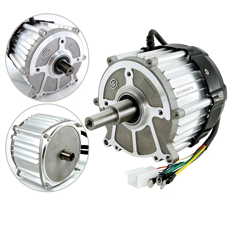 Easy-to-Install 48V 550W 850W 6-Spline Version Differential DC Brushless Motor For DIY Projects