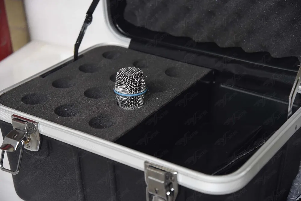 ABS Plastic Flight case for 12PCS Microphone, Sound System Audio Equipment