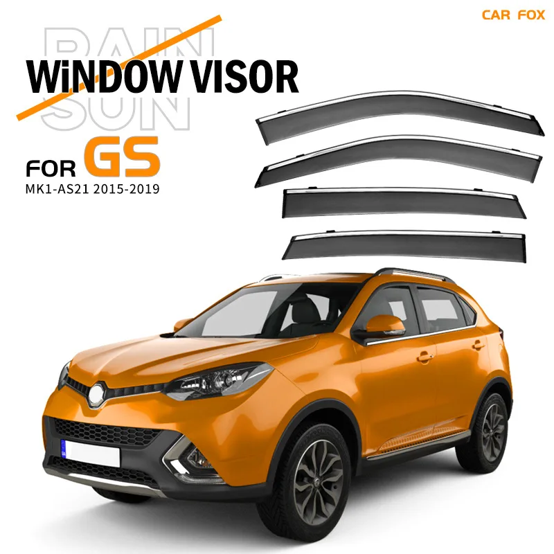 

For MG GS Window visor Weather Shield Side Window Deflector Car windshield weather shield Car accessories