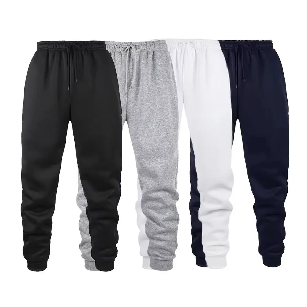 

Mens Jogging Sports Pants Autumn Winter Sweatpants Men Sports Gym Trousers Fashion Solid Color Casual Workout Long Pants
