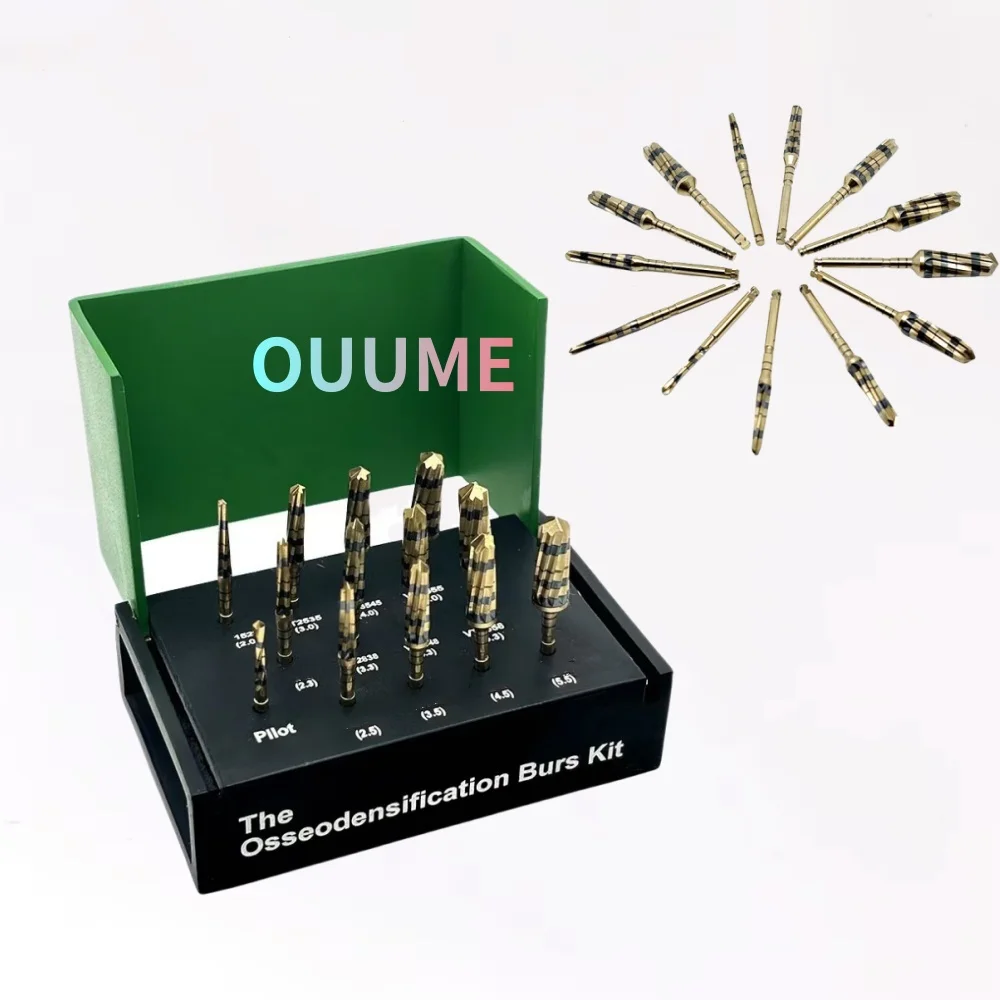 

Dental Implant System Drivers Osseodensification Burs Drills Implant Maxillary Sinus Lift Kit Dental Tools