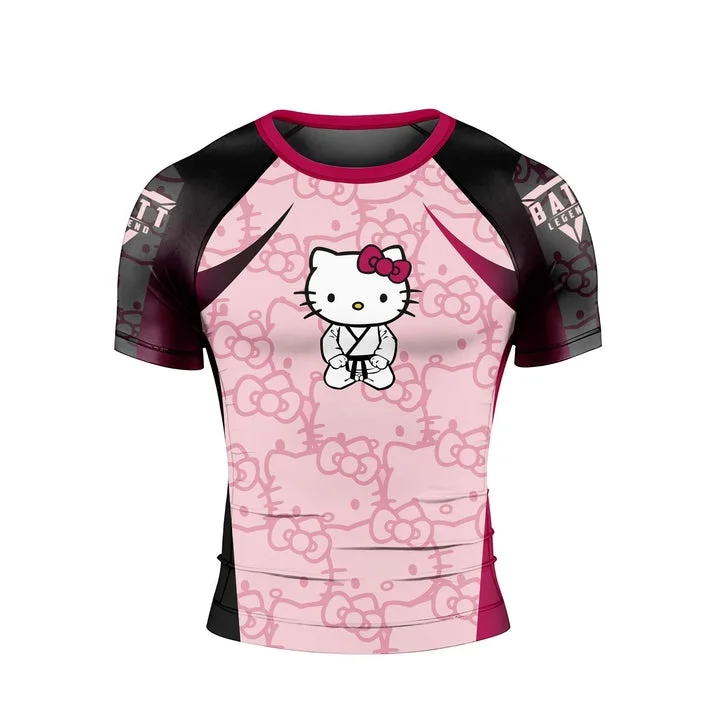 T-shirt Homme Imprimé 3D Sanrio Hello Kitty 2026 – Vêtement de Jeu de Rôle Tendance à Manches Courtes pour Gym et Fitness