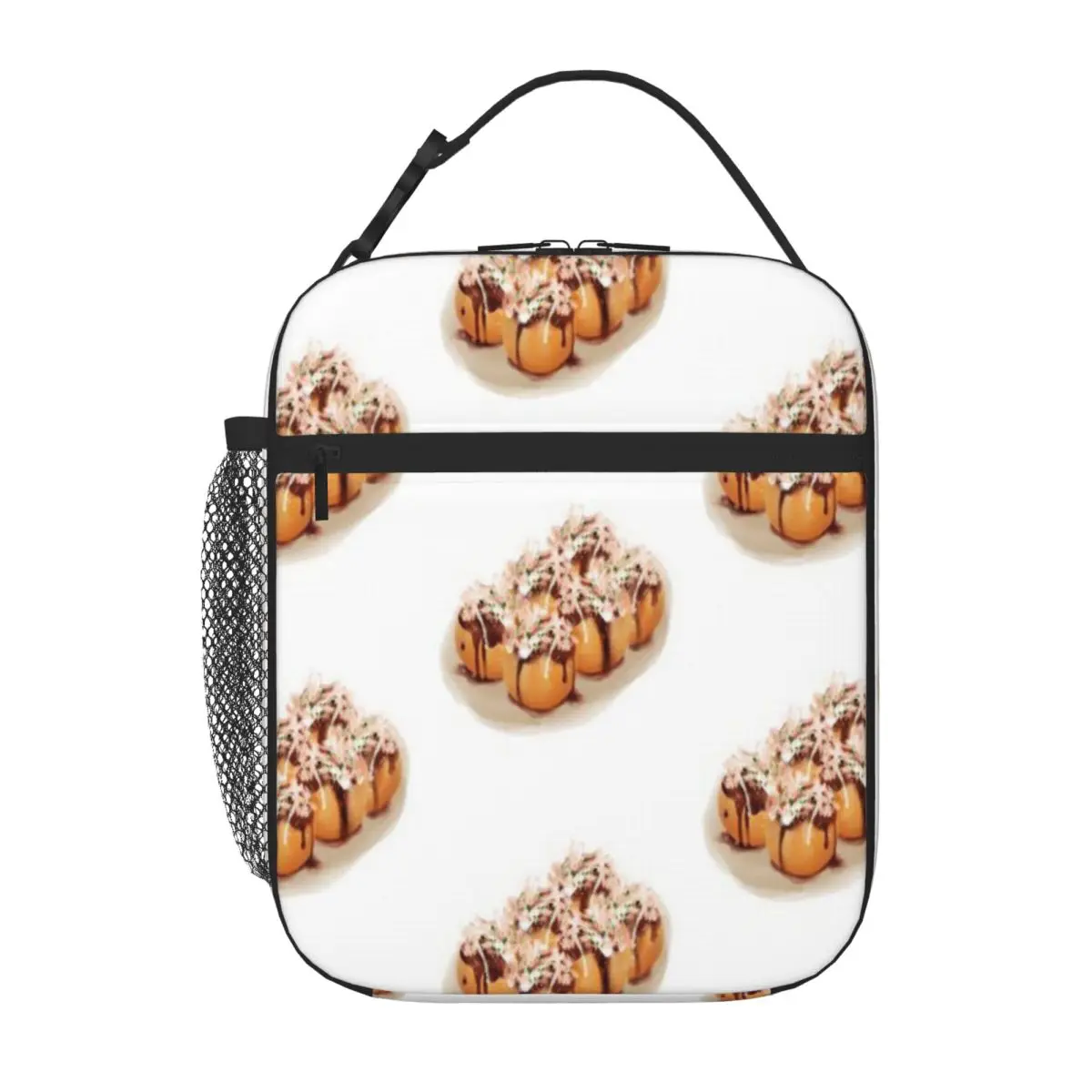 Hot Sale Tayoyaki Abstract Meal Bag Outdoor Sports Commuter Lunch Bag