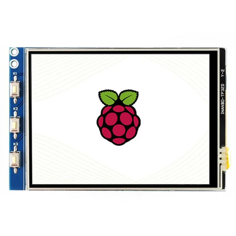 

Резистивный сенсорный дисплей Waveshare 3,2 дюйма (B) для Raspberry Pi, 320×240, SPI