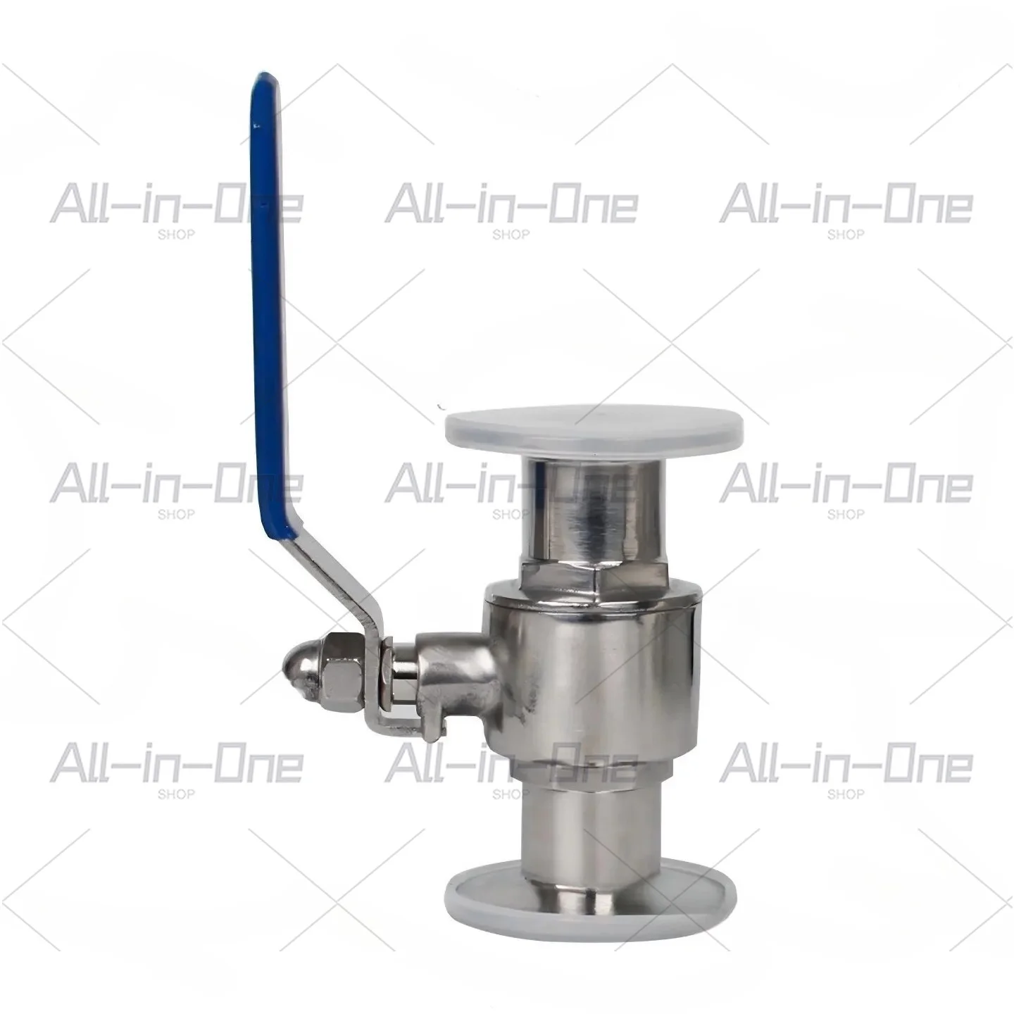 304/316L Stainless Steel Quick Release Ball Valve Sanitary Quick Connect Clamp Chuck Through Switch Valve Q81F