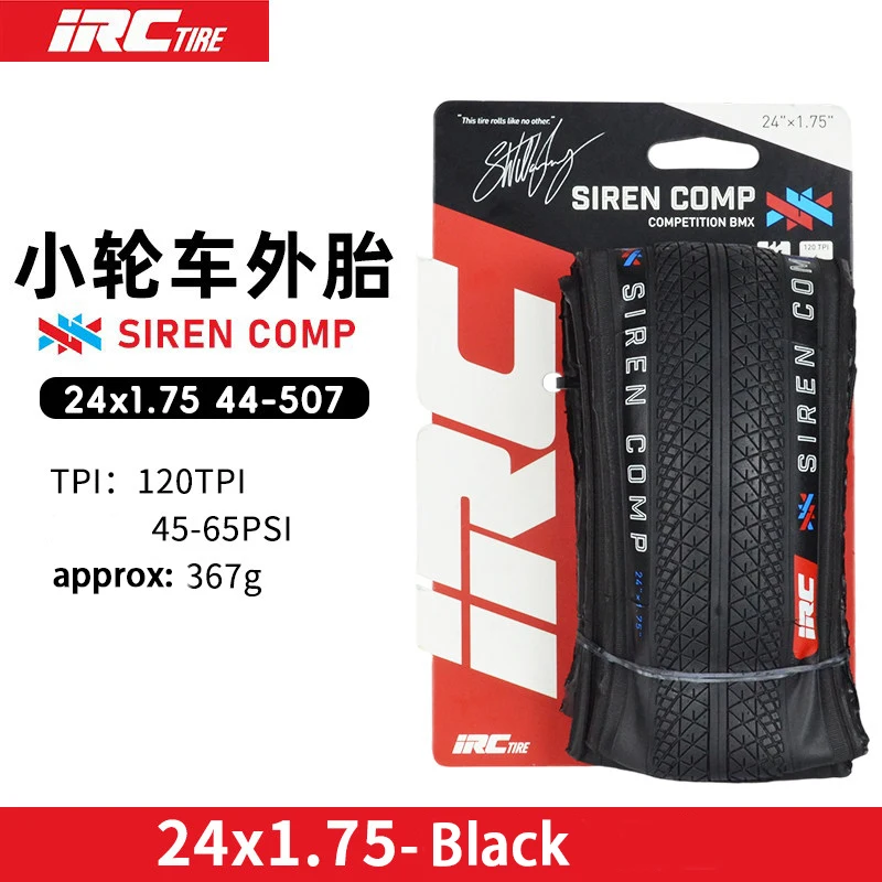 Japan Original IRC SIREN COMP BMX Bicycle Fold Tire 20x1 1/8 20x1