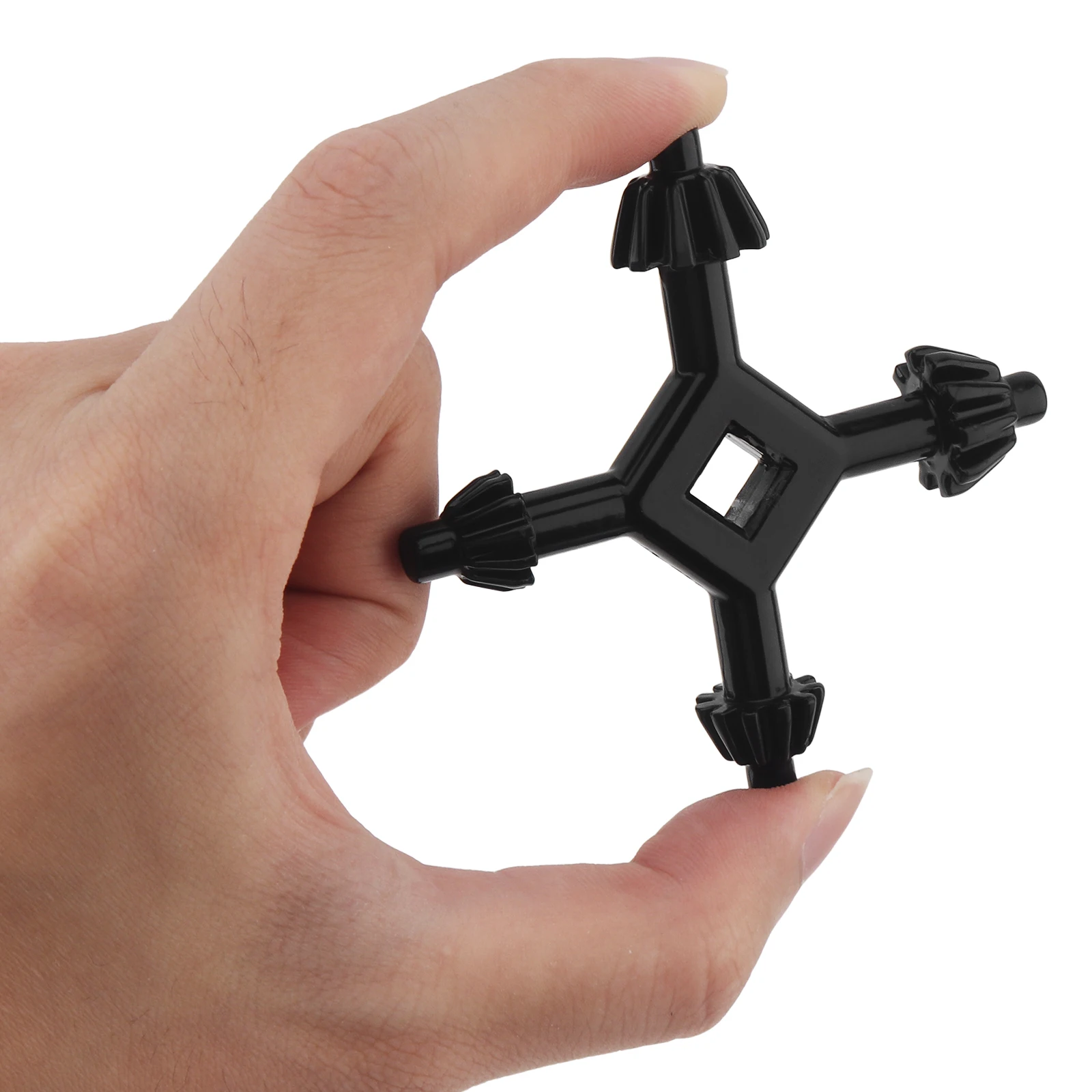 Chave de broca portátil, 4 vias, presilha de broca, acessórios de ferramenta, 4 tamanhos, 6mm, 9mm, 10mm, 13mm