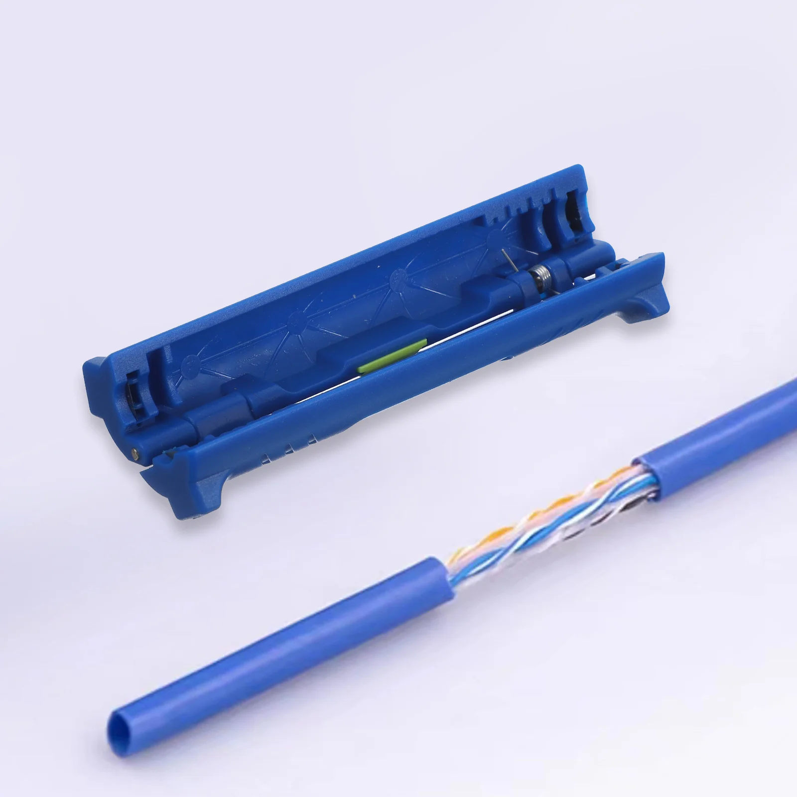 

2Pcs Wire Stripper Tool Professional Electrical Wire Stripping Tool Durable Cable Cutter Precise Radial Cutting for Automotive