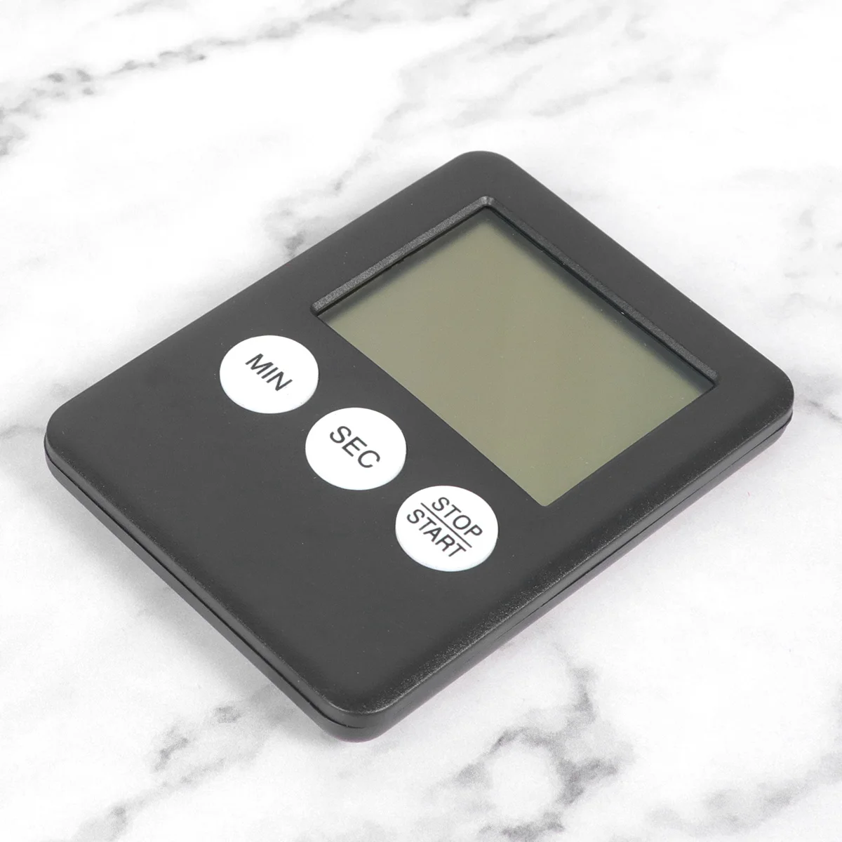 

2Pcs Black Timer Portable Kitchen Baking Cooking Homework Study Exercise Timer Recorder Baking Time Recorder