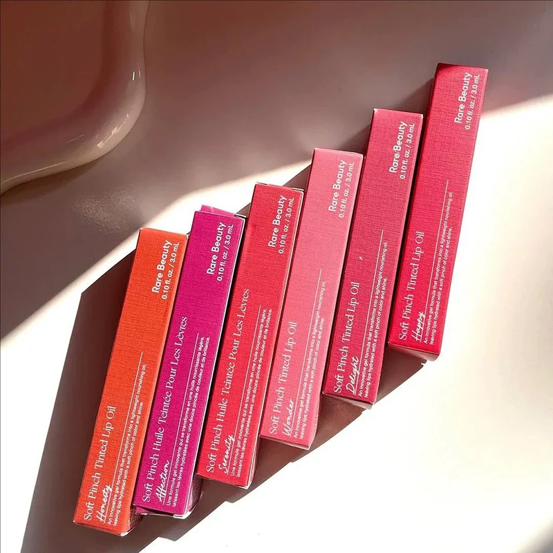 Rare Beauty Delight Hope Lip Balm Hydrating Moisturizing Lasting Natural Lightweight Nutrient Repair Tinted Lip Gloss Cosmetics