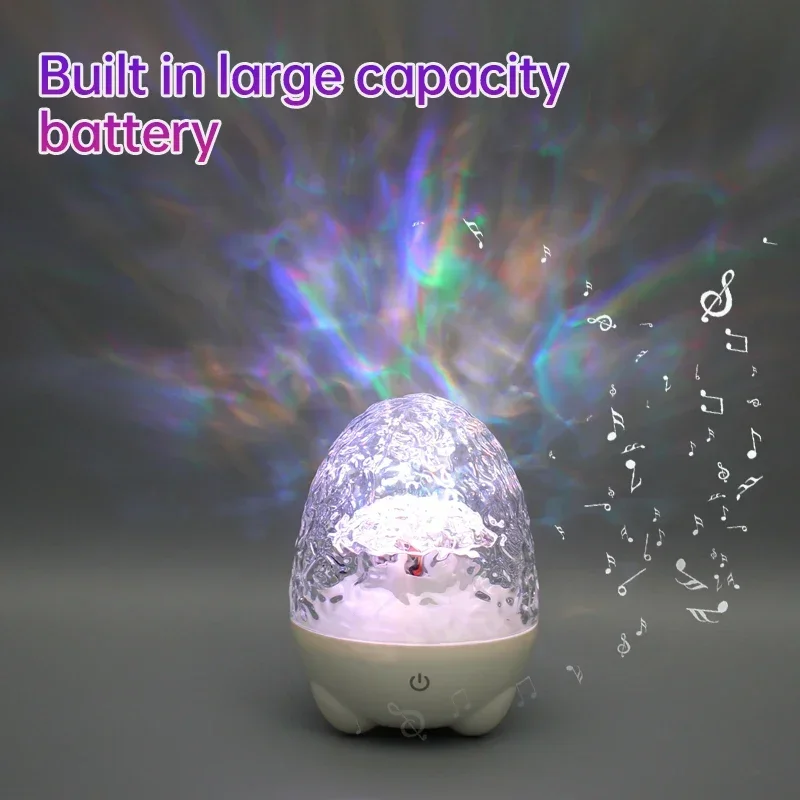 السماء المرصعة بالنجوم العارض ضوء الليل مع سمّاعات بلوتوث USB مصباح سديم قابل لإعادة الشحن لغرفة زينة الحفلات هدايا عيد الميلاد