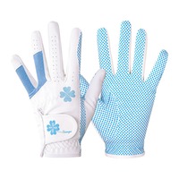 for Golf Lovers Breathable Women's Golf Gloves Comfort Non-slip Sport Gloves Elastic Wear Resistant Golf Mittens Golfer Gift
