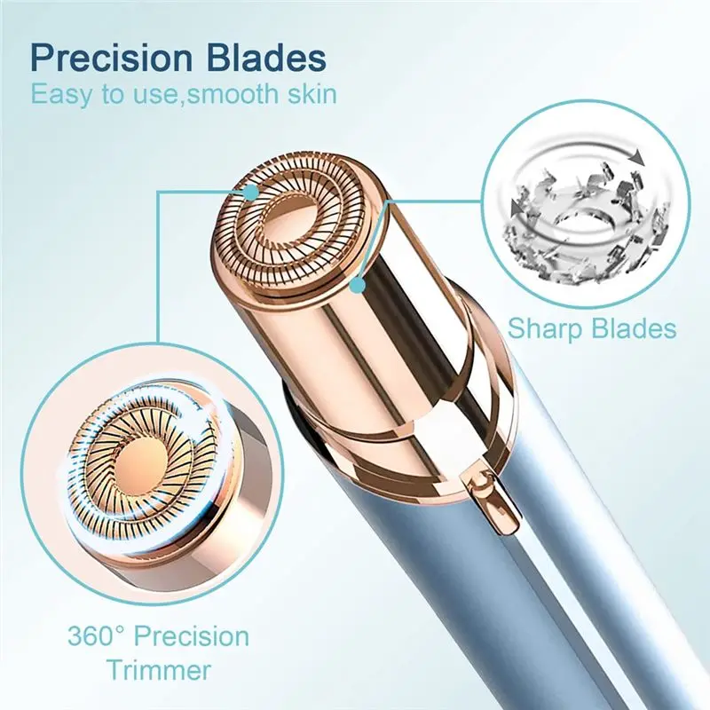 B01C-For Women For Flawless Finishing Touch Hair Removal Tool Replacement Heads- Generation 2 Double Ring Blade Set
